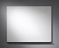 Whiteboard tavle 150cm x 120cm, glasemaljeret med HVID ALUramme